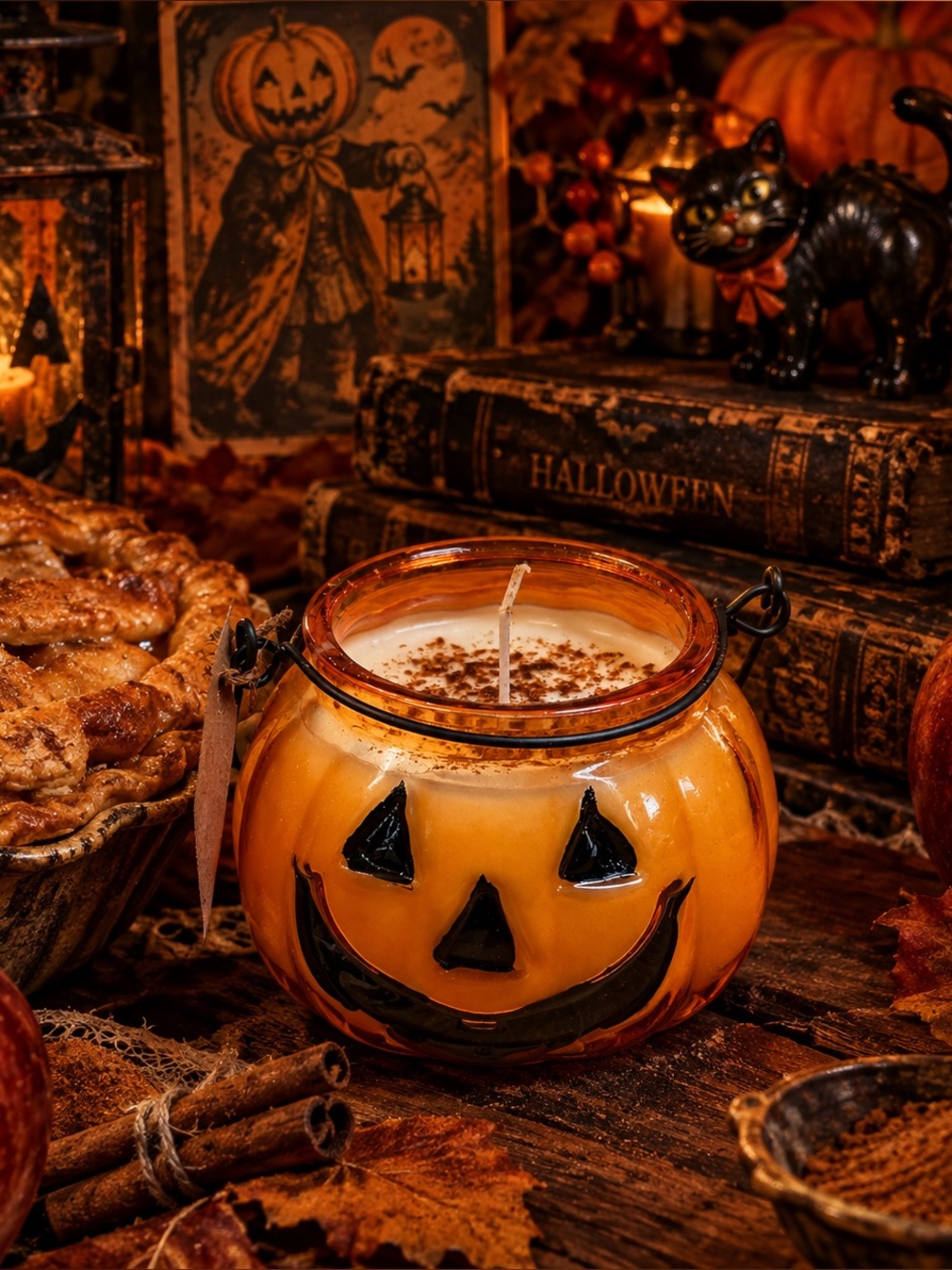 Warm Apple Pie 11oz Soy Wax Candle
